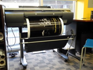 printing the big poster