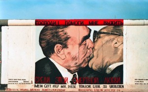 Dimitri Vrubel Brezhnev and Honecker kiss