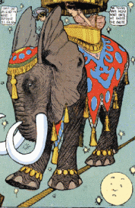 Winsor McCay Little Nemo elephant