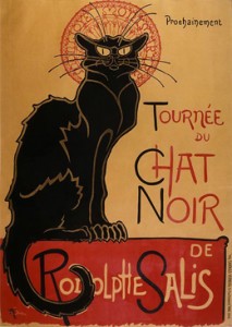 Théophile-Alexandre Steinlen -Tournée du Chat Noir de Rodolphe Salis (Tour of Rodolphe Salis' Chat Noir)