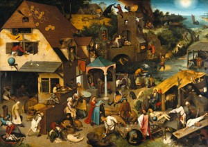 Pieter Brueghel the Elder - The Dutch Proverbs