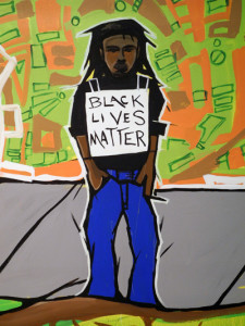 Alphonso Sloan at Space Gallery - Black Lives Matter