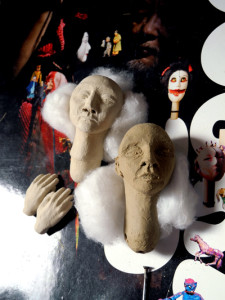 Josiane Keller - puppet heads